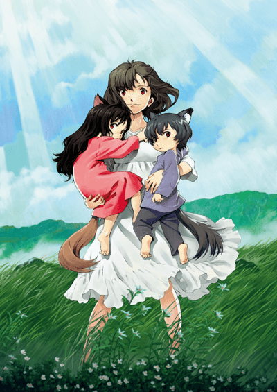 دانلود انیمه Wolf Children